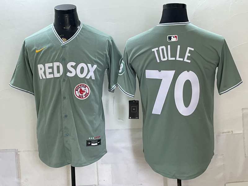 2026 Men Boston Red Sox #70 green Nike MLB Jersey 0827005